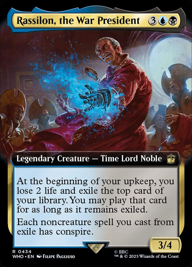 Rassilon, the War President (WHO) (434) / Extended Art
