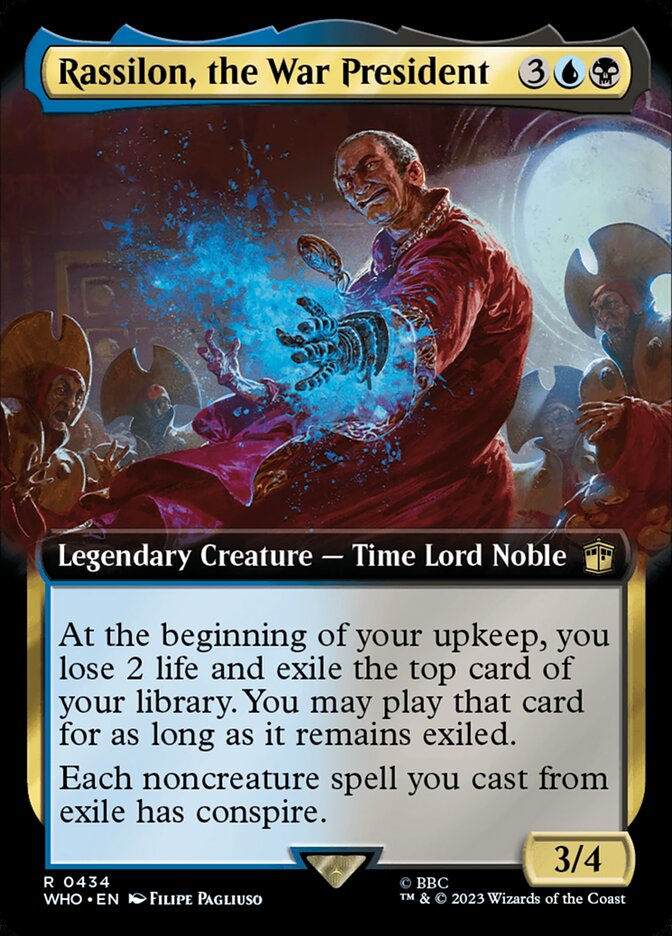 Rassilon, the War President (WHO) (434) / Extended Art