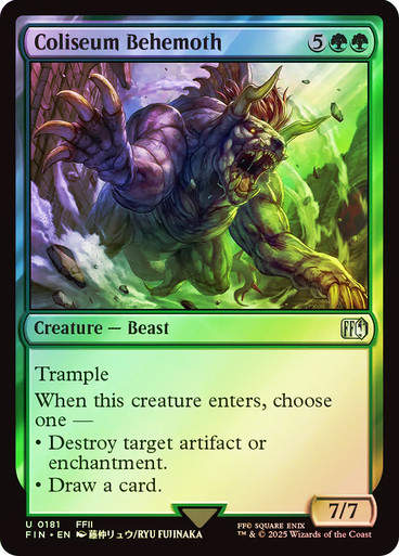 Coliseum Behemoth (FIN) (181) / Foil