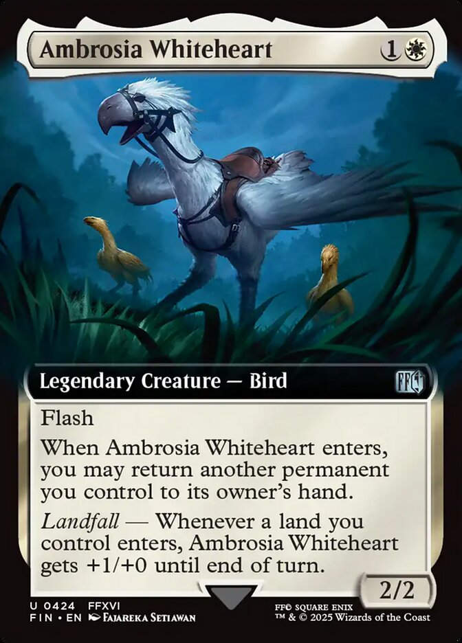 Ambrosia Whiteheart (FIN) (424) / Extended Art