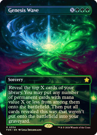 Genesis Wave (FDN) (334) / Foil / Borderless