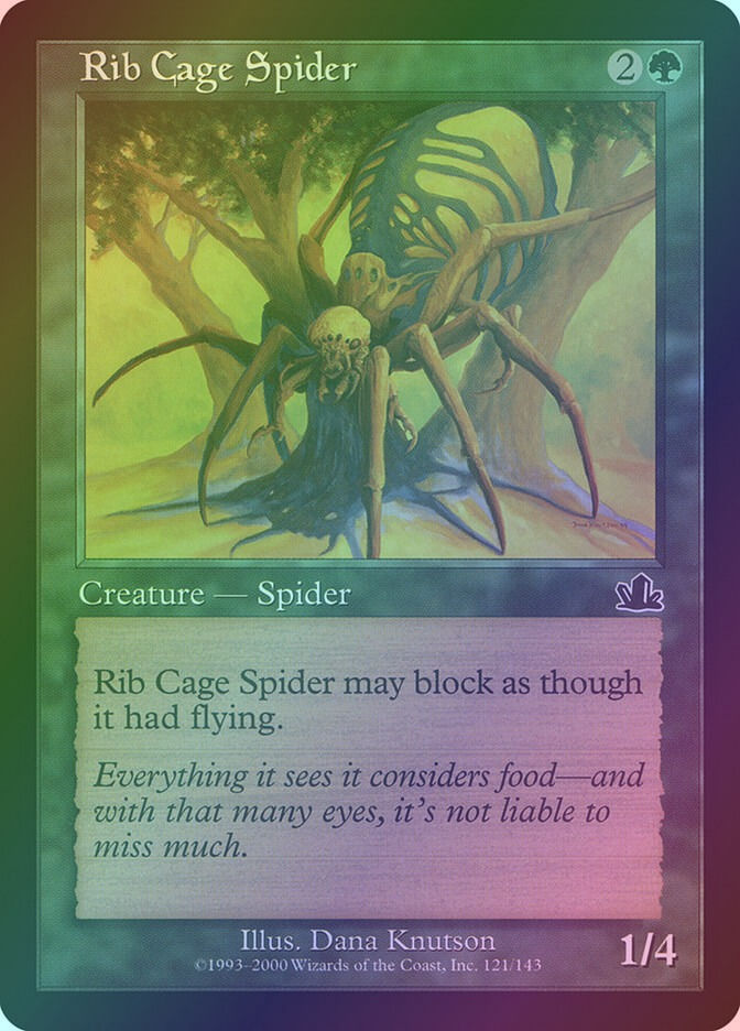 Rib Cage Spider (PCY) (121) / Foil