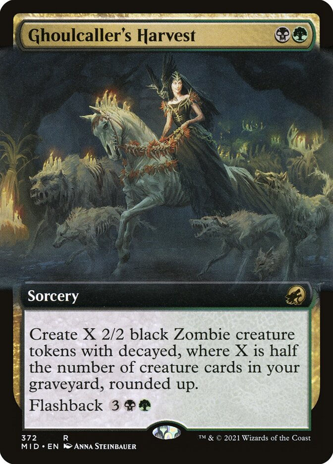 Ghoulcaller's Harvest (MID) (372) / Extended Art