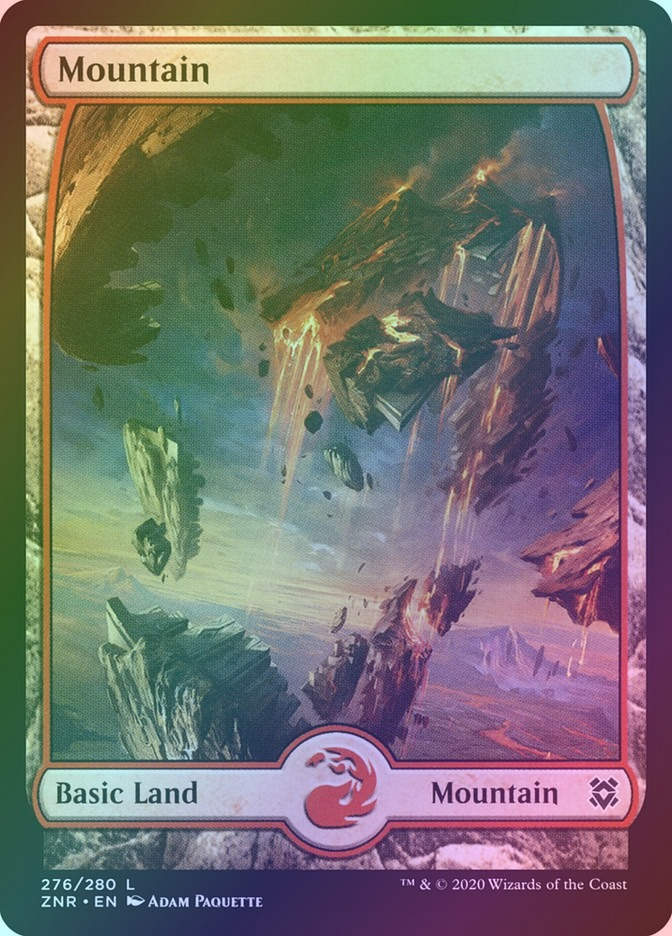 Mountain (ZNR) (276) / Foil