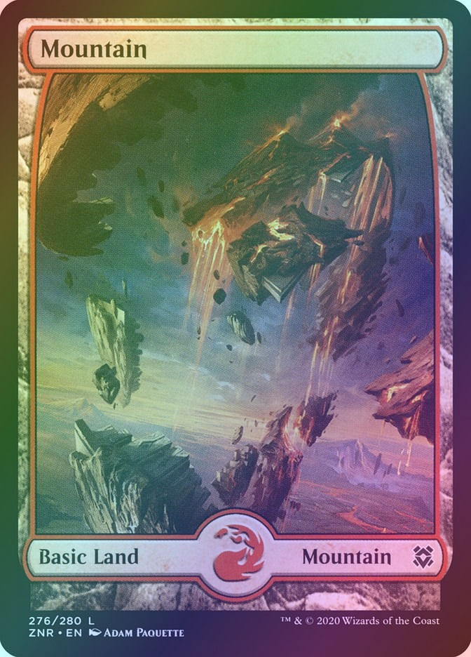 Mountain (ZNR) (276) / Foil