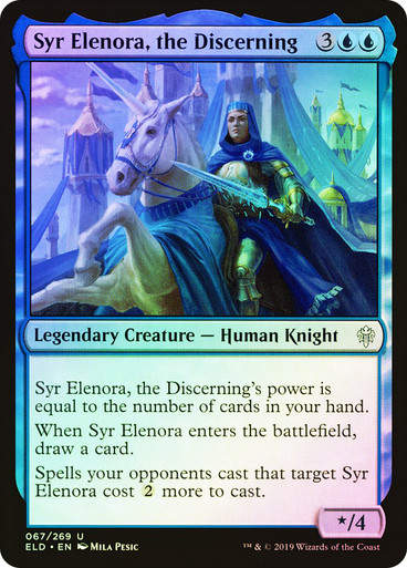 Syr Elenora, the Discerning (ELD) (67) / Foil