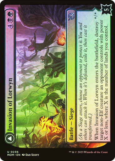 Invasion of Lorwyn // Winnowing Forces (mom) / Foil — cara 1 de 2