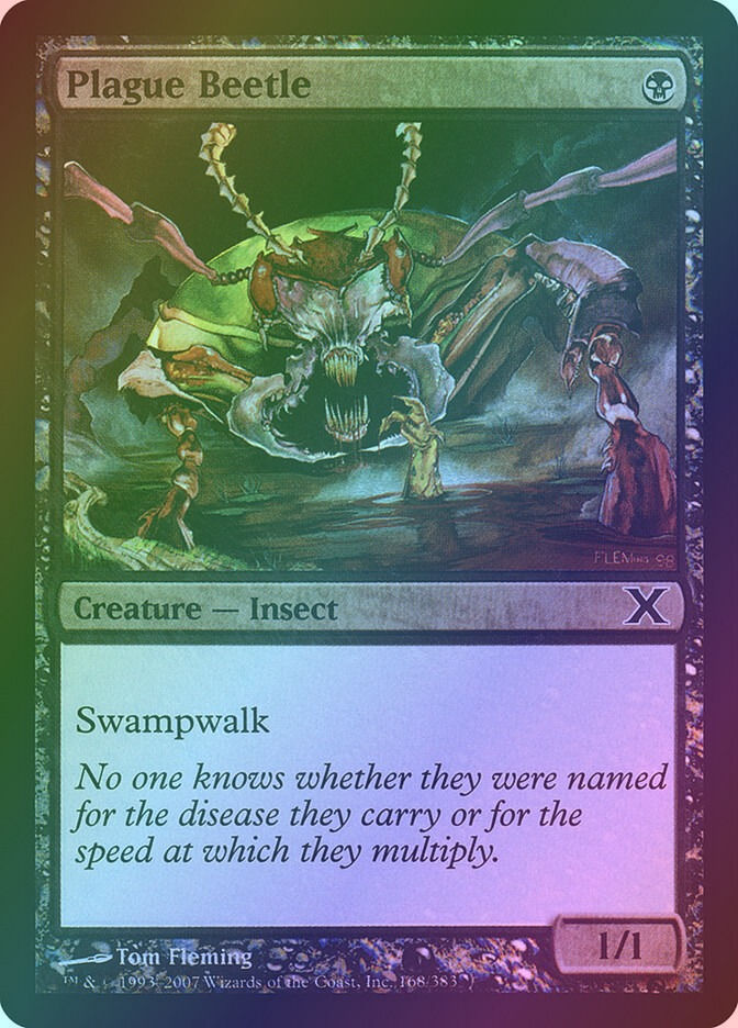 Plague Beetle (10E) (168★) / Foil