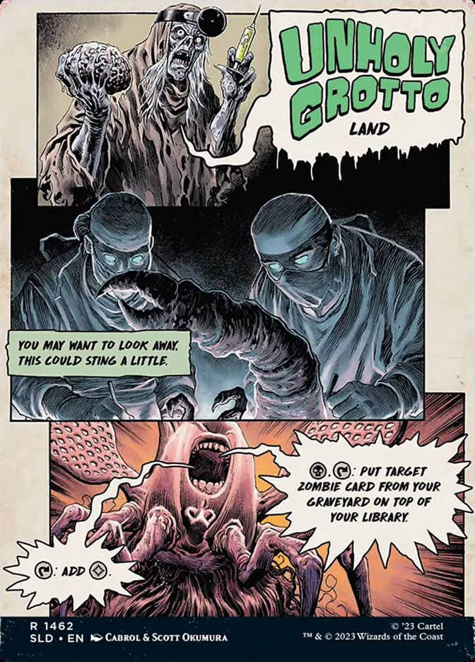 Unholy Grotto // Unholy Grotto (SLD) (1462) / Borderless — cara 2 de 2