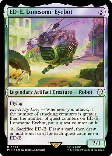 ED-E, Lonesome Eyebot (pip) (659) / Surge Foil