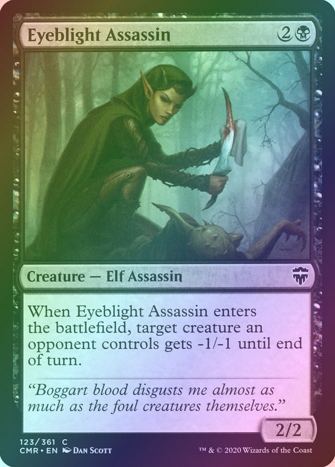 Eyeblight Assassin (CMR) (123) / Foil