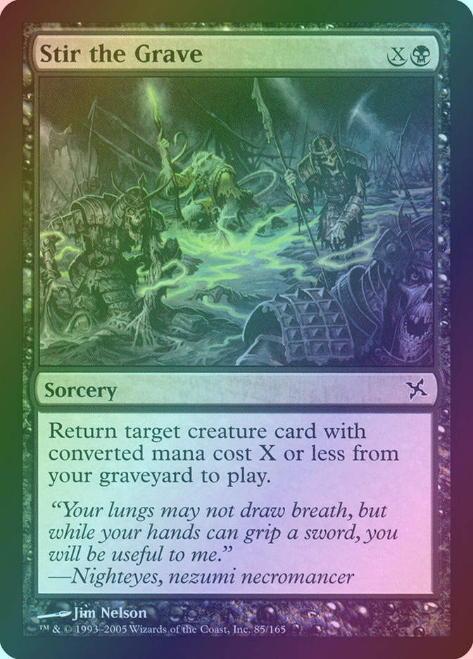 Stir the Grave (BOK) (85) / Foil