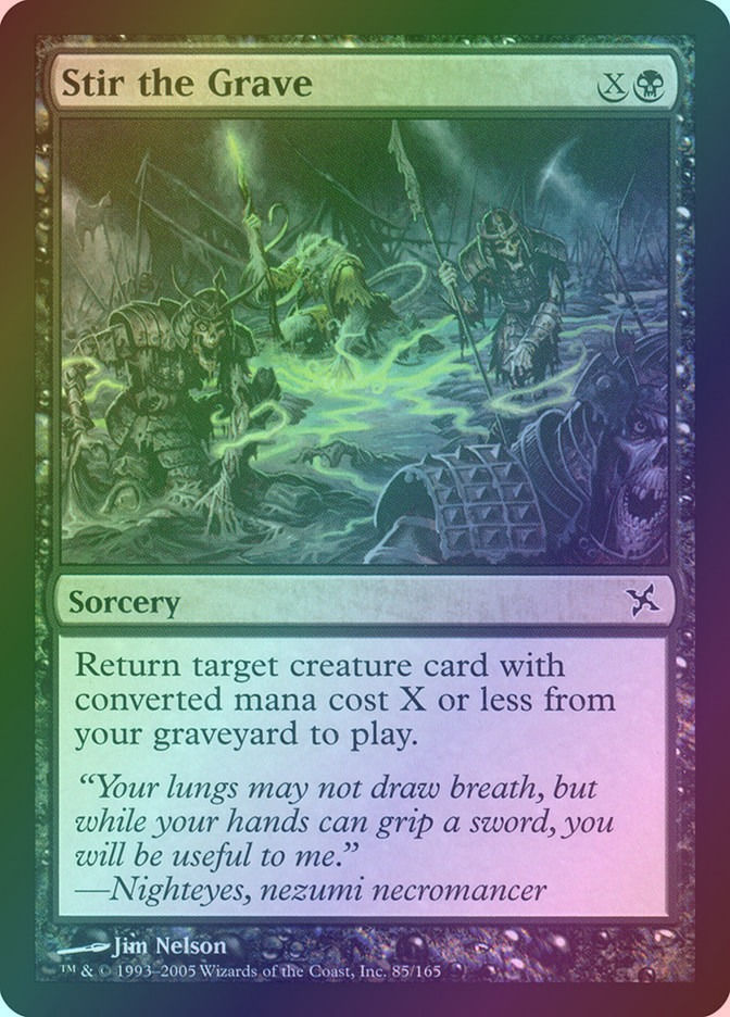 Stir the Grave (BOK) (85) / Foil