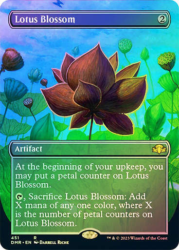 Lotus Blossom (DMR) / Borderless / Foil