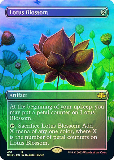 Lotus Blossom (DMR) / Borderless / Foil