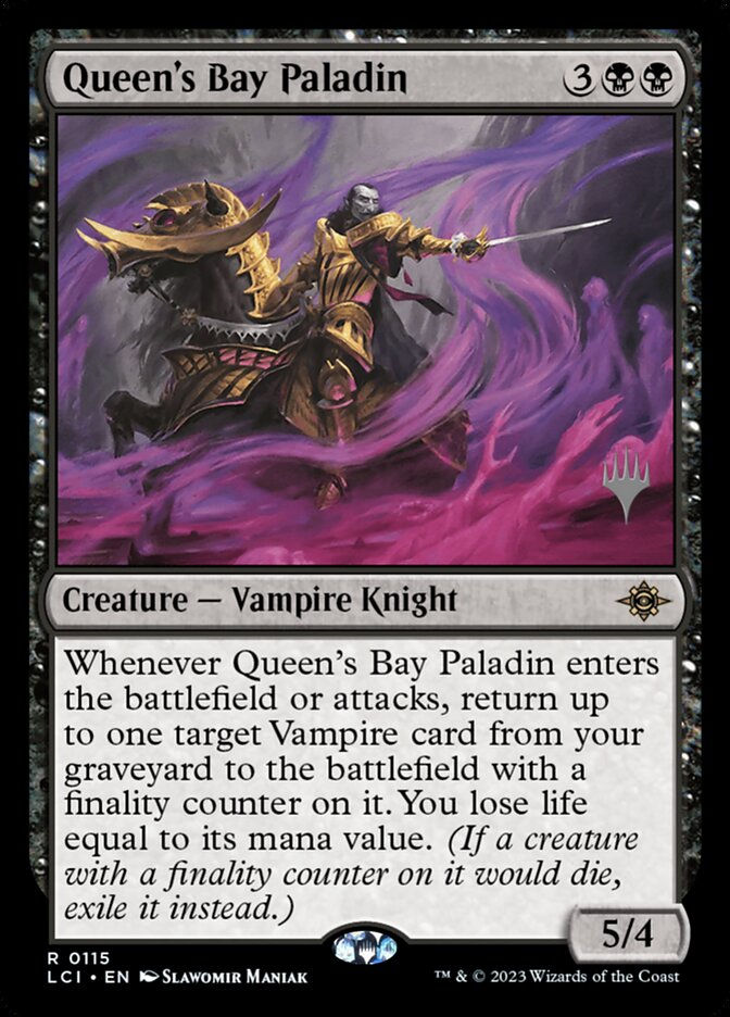 Queen's Bay Paladin (PLCI) (115p)