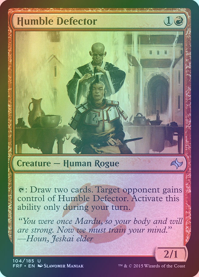 Humble Defector (FRF) (104) / Foil