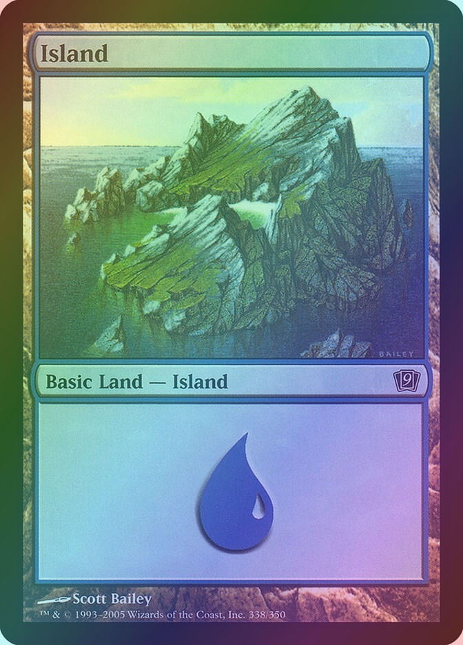 Island (9ED) (338★) / Foil