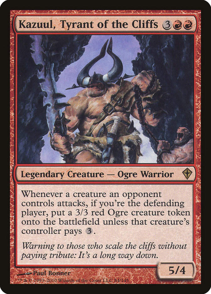 Kazuul, Tyrant of the Cliffs (wwk)