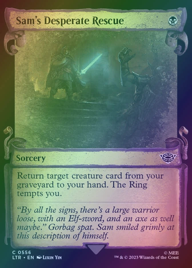 Sam's Desperate Rescue (LTR) (556) / Showcase / Foil