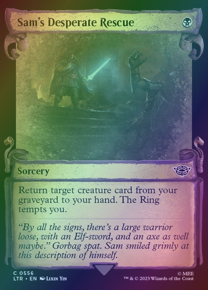 Sam's Desperate Rescue (LTR) (556) / Showcase / Foil