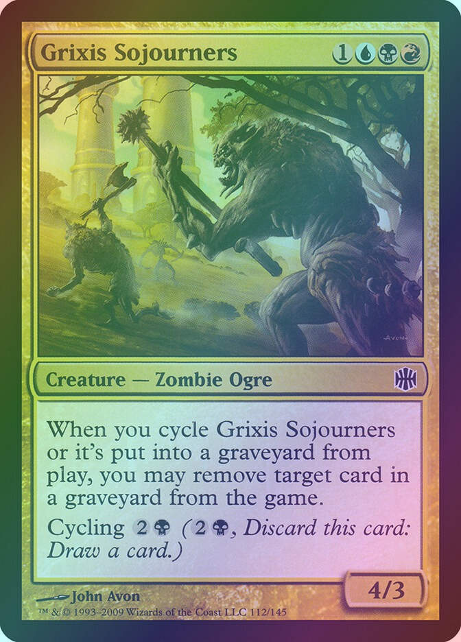 Grixis Sojourners (ARB) (112) / Foil