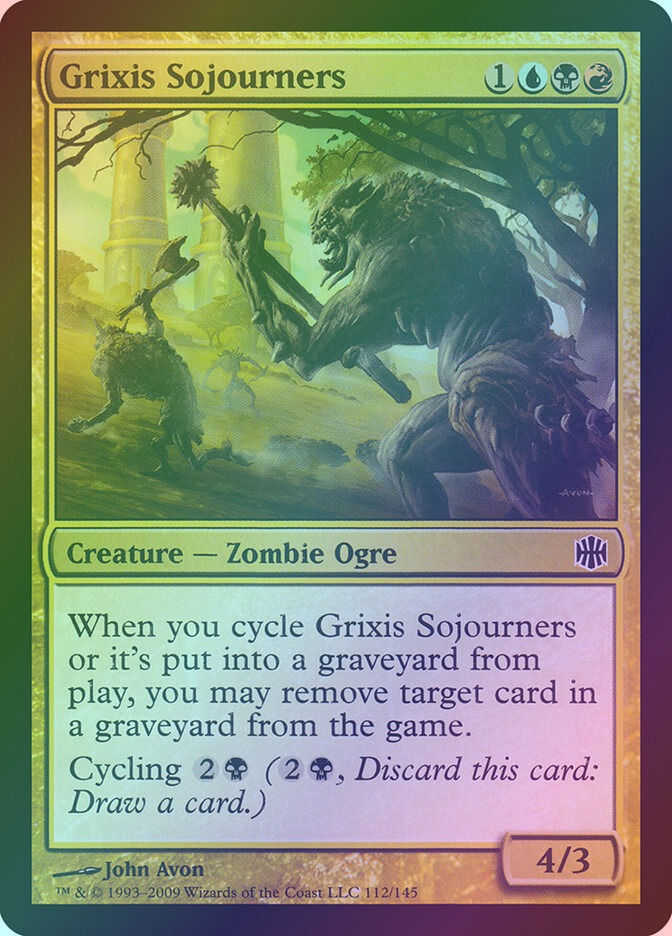 Grixis Sojourners (ARB) (112) / Foil