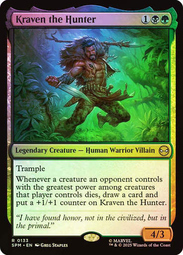 Kraven the Hunter (SPM) (133) / Foil