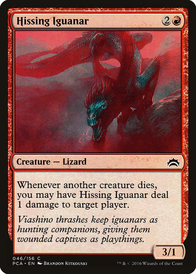 Hissing Iguanar (pca)