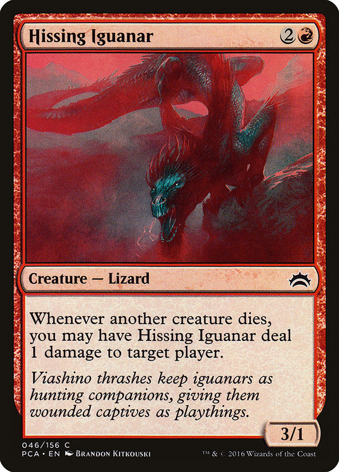 Hissing Iguanar (pca)