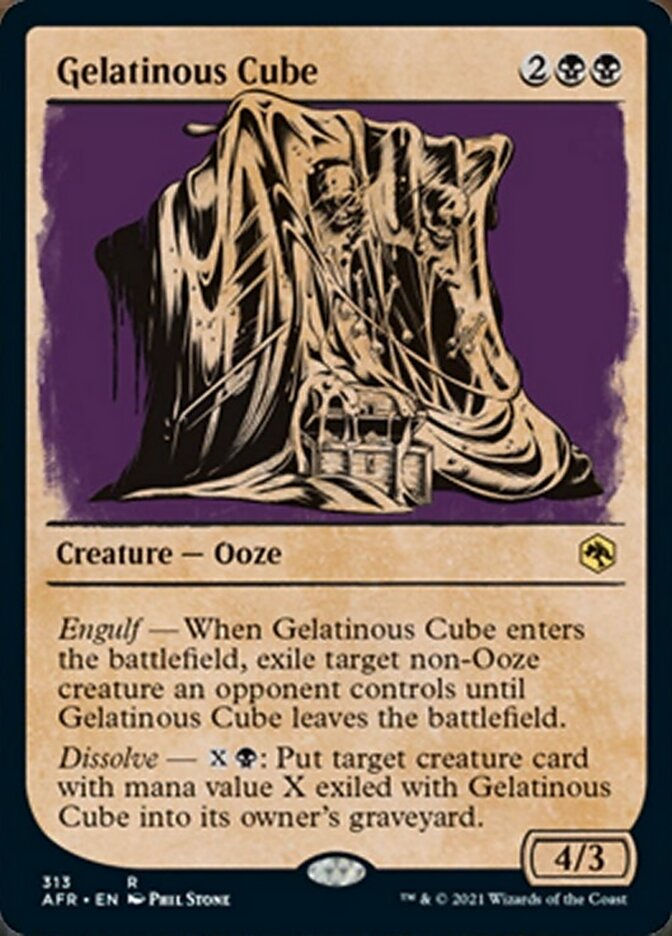 Gelatinous Cube (AFR) / Showcase