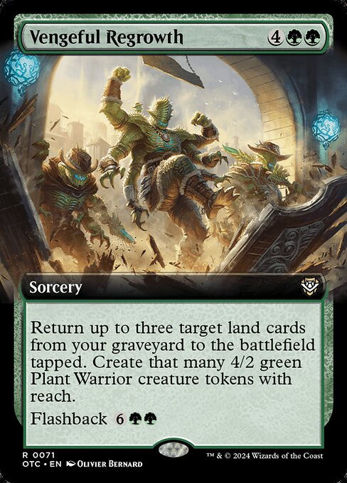 Vengeful Regrowth (otc) (71) / Extended Art