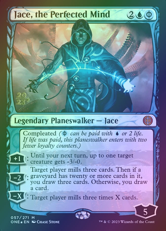 Jace, the Perfected Mind (PONE) (57s) / Foil