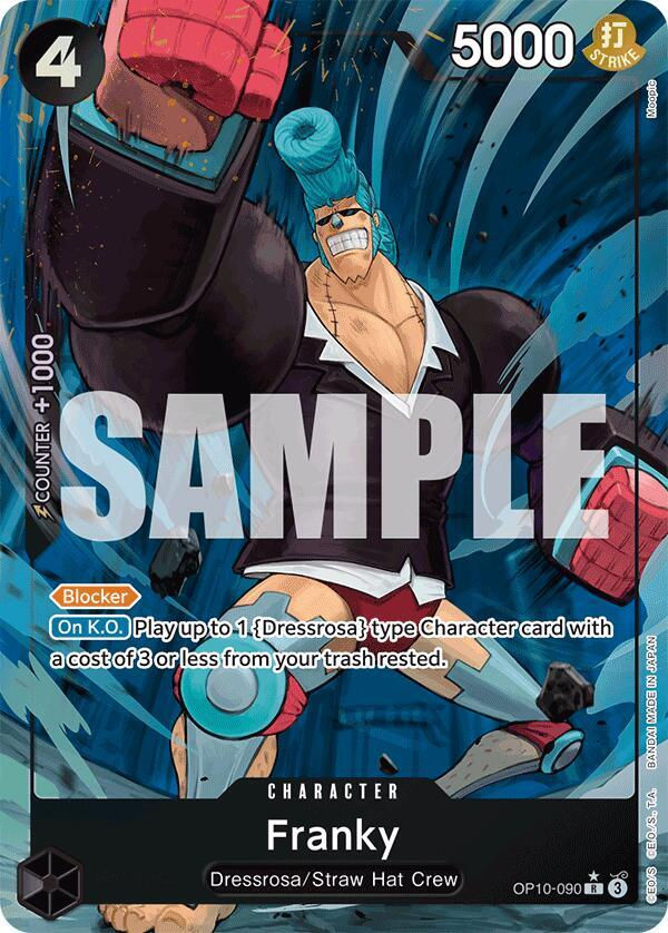 Franky (090) (Parallel) (OP10-090) / Foil