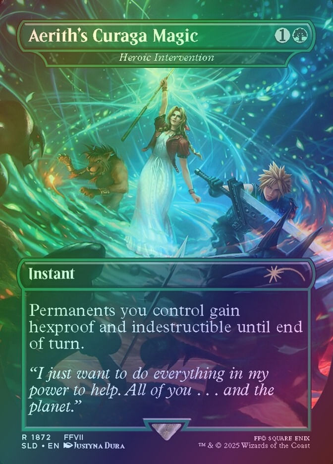 Heroic Intervention (SLD) (1872) / Borderless / Foil