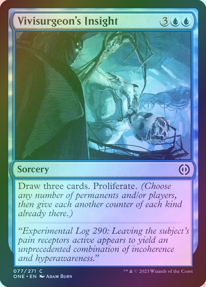 Vivisurgeon's Insight (ONE) (77) / Foil