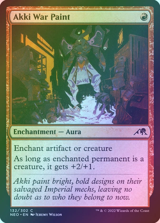 Akki War Paint (NEO) (132) / Foil