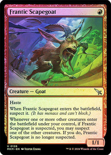 Frantic Scapegoat (mkm) (126) / Foil