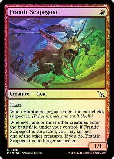 Frantic Scapegoat (mkm) (126) / Foil