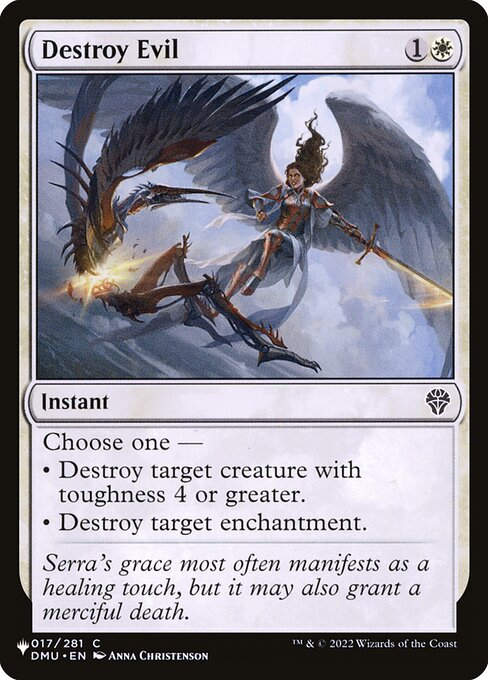 Destroy Evil (PLST) (DMU-17)