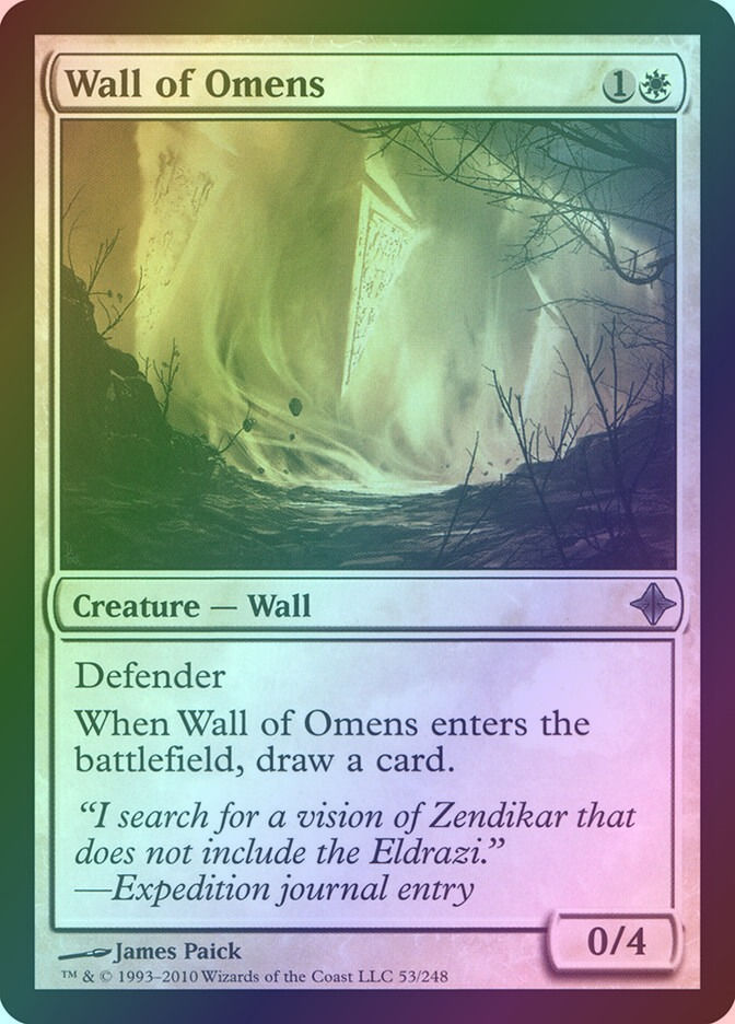 Wall of Omens (ROE) (53) / Foil