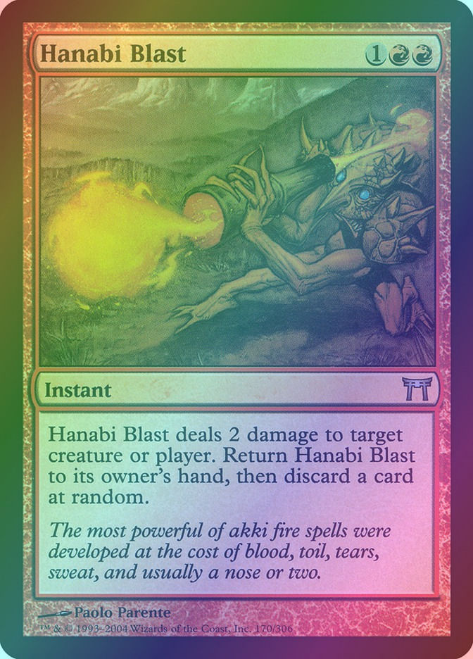 Hanabi Blast (CHK) (170) / Foil