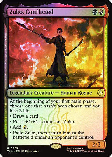 Zuko, Conflicted (TLA) (253) / Foil