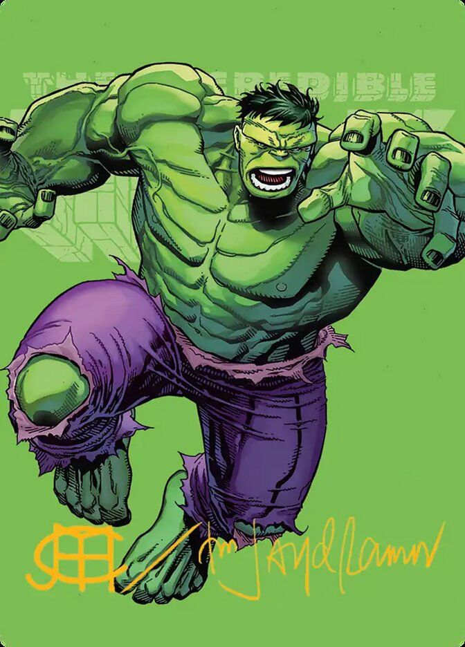 The Incredible Hulk (AMSH) (28) / Firma Dorada