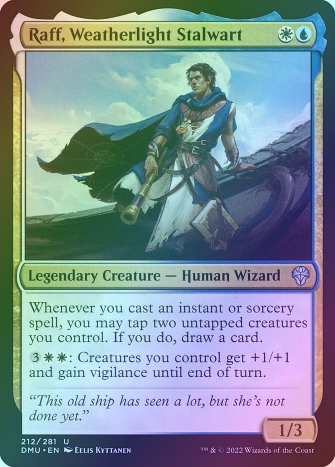 Raff, Weatherlight Stalwart (DMU) (212) / Foil