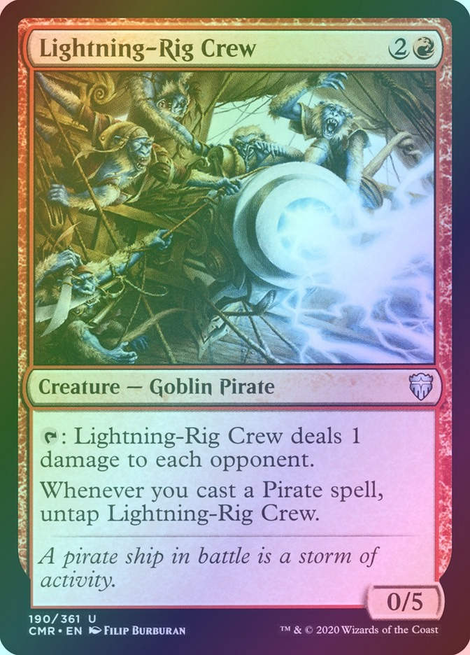 Lightning-Rig Crew (CMR) (190) / Foil