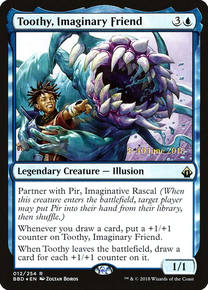 Toothy, Imaginary Friend (PBBD) (12s) / Foil