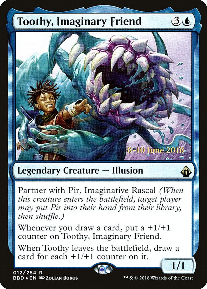 Toothy, Imaginary Friend (PBBD) (12s) / Foil