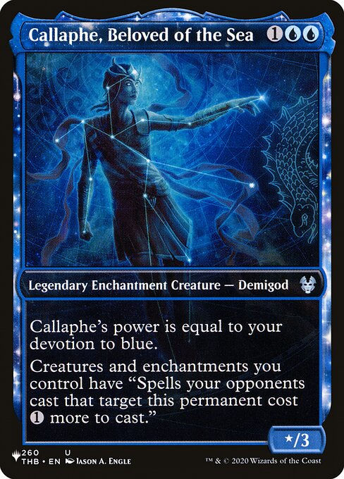 Callaphe, Beloved of the Sea (PLST) (THB-260) / Showcase