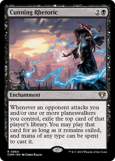 Cunning Rhetoric (cmm) (Commander Deck)